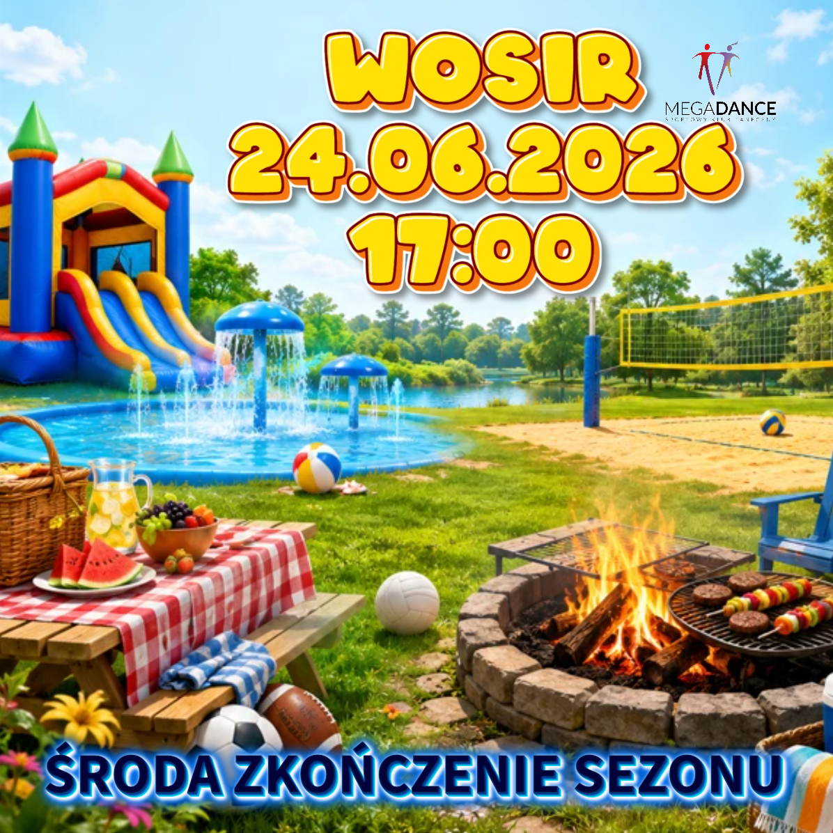 ŚRODA 24.06.2026 ZAKOŃCZENIE SEZONU SKT MEGA DANCE