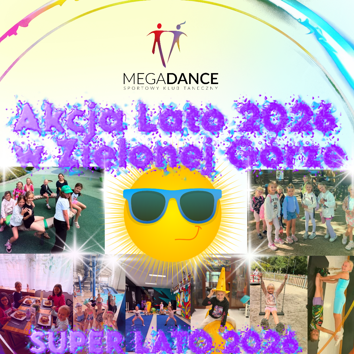 Akcja Lato 2026 w Zielonej Górze – półkolonie sportowe z Mega Dance