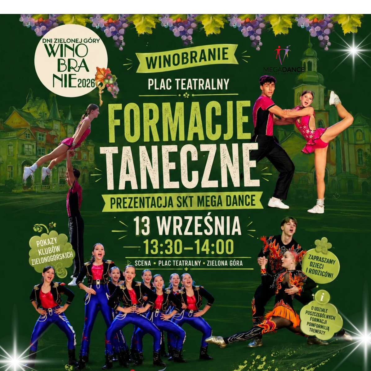 Winobranie 2026 Plac Teatralny -pokazy!