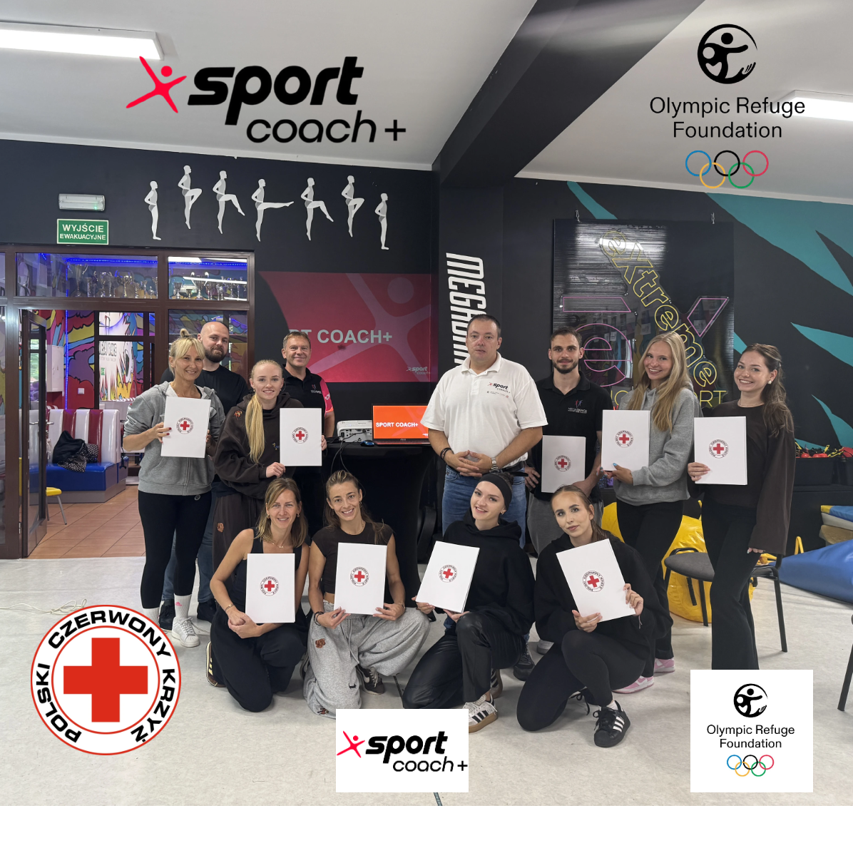 Trenerzy Mega Dance ukończyli szkolenie Sport Coach+